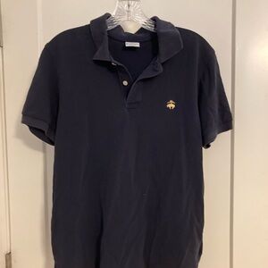 Brooks Brothers Slim Fit Navy Polo Medium M